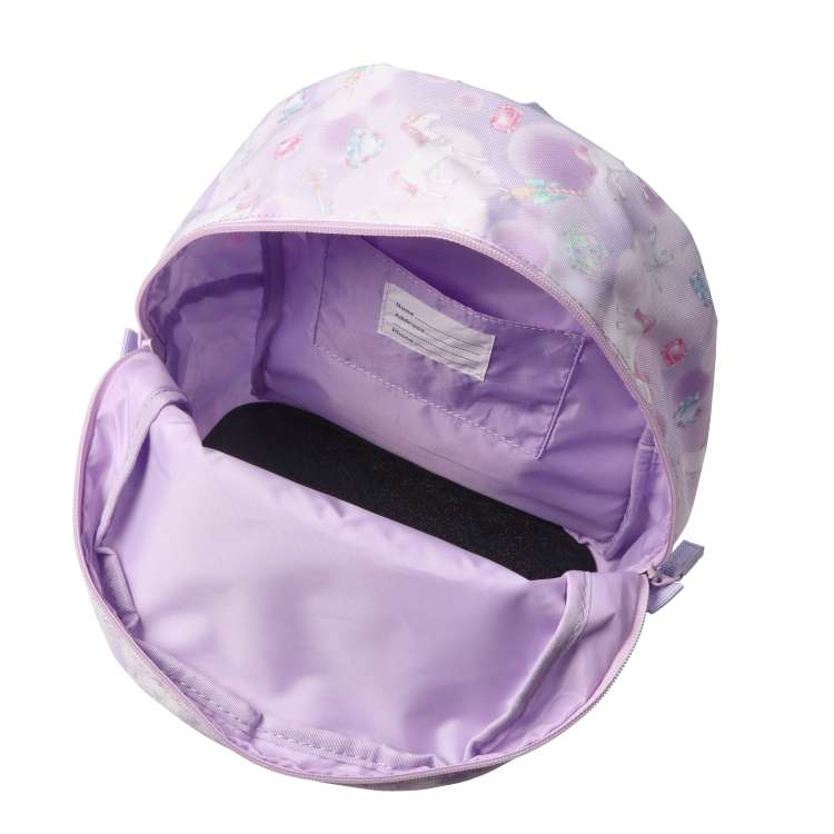 Dinosaur and unicorn print water-repellent backpack