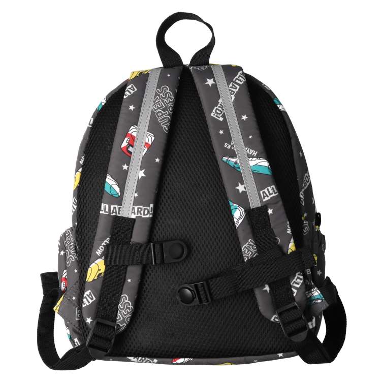 JR Shinkansen train pattern water-repellent backpack