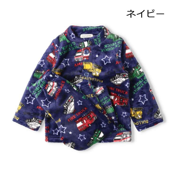 Working Car Boa Fleece Pajamas