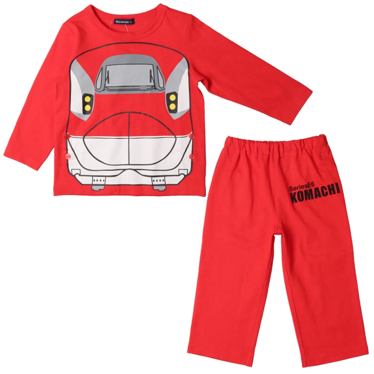 JR Shinkansen Train Cosplay Long Sleeve Pajamas