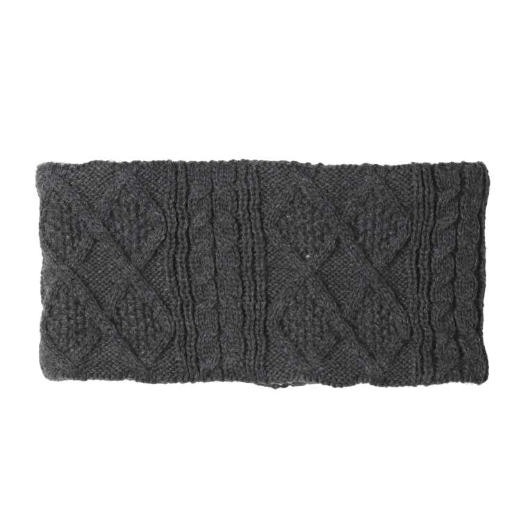 Cable knit snood/neck warmer