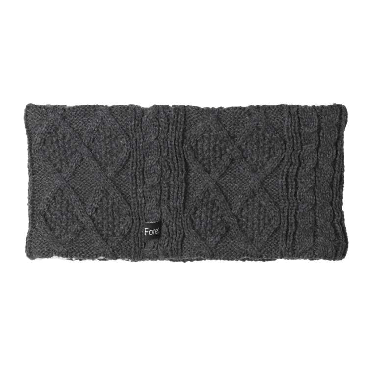 Cable knit snood/neck warmer