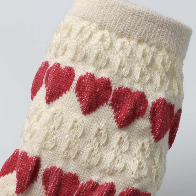 Heart and unicorn crew socks