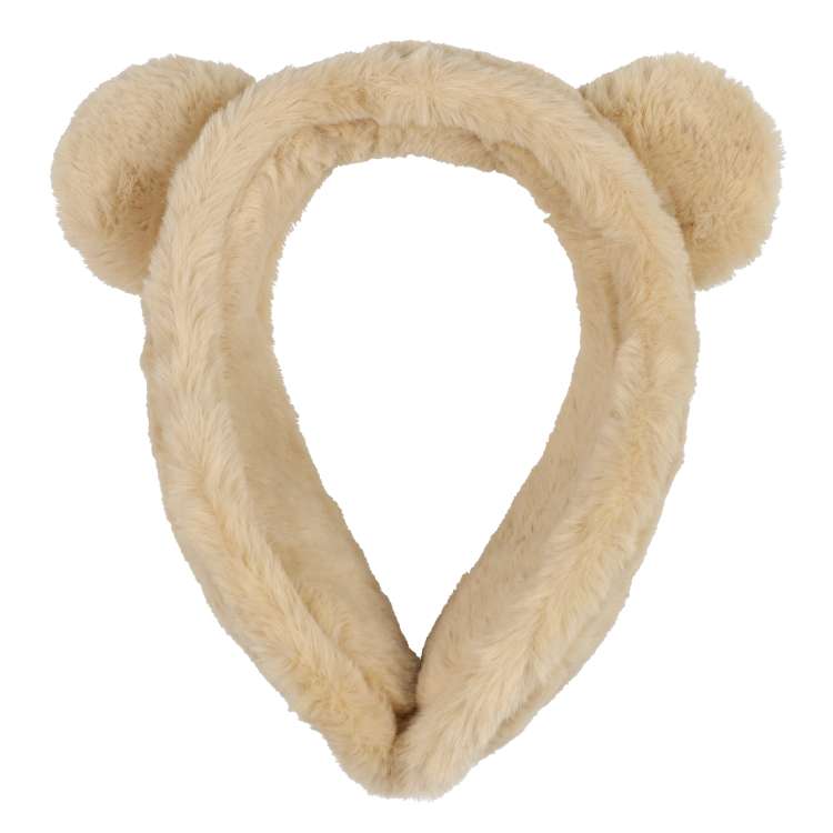 Fluffy bear and rabbit faux fur earmuffs