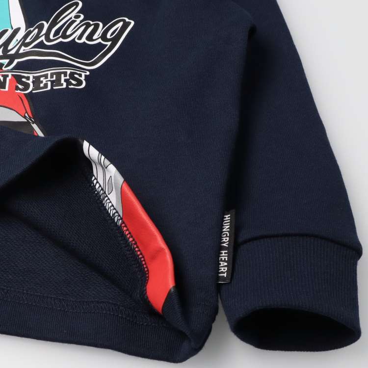 JR Shinkansen train connected fleece sweatshirt