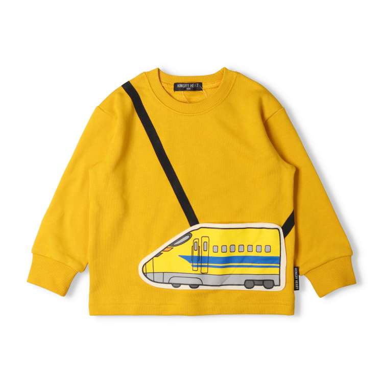 JR Shinkansen Train Pochette Fleece Sweatshirt