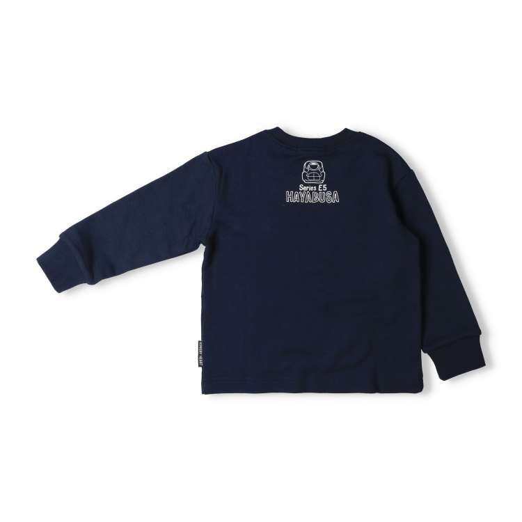 JR Shinkansen Train Pochette Fleece Sweatshirt