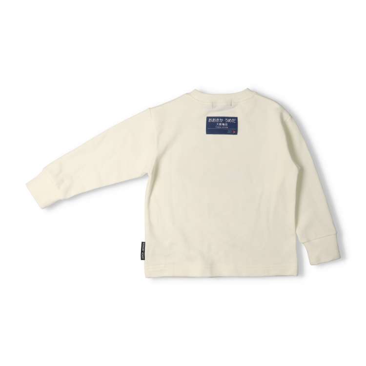 Hankyu Railway Line Map Fleece Sweatshirt