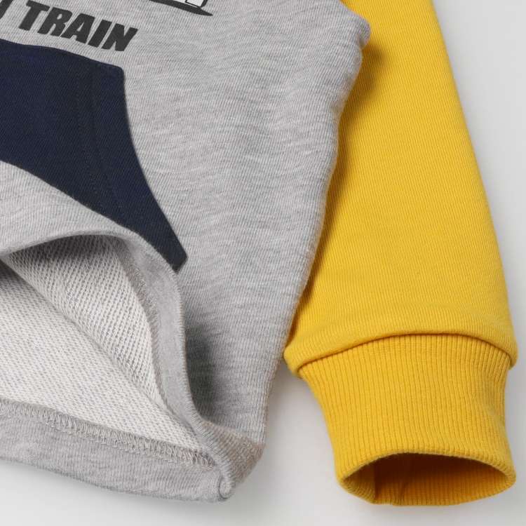 Keikyu Railway train group fleece sweatshirt