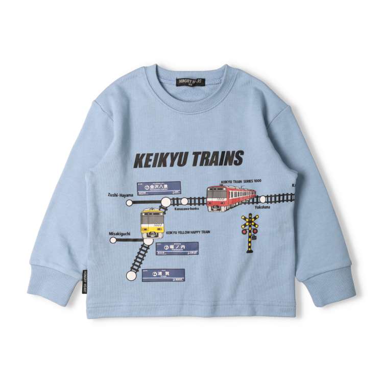 Keikyu Railway Line Map Fleece Sweatshirt