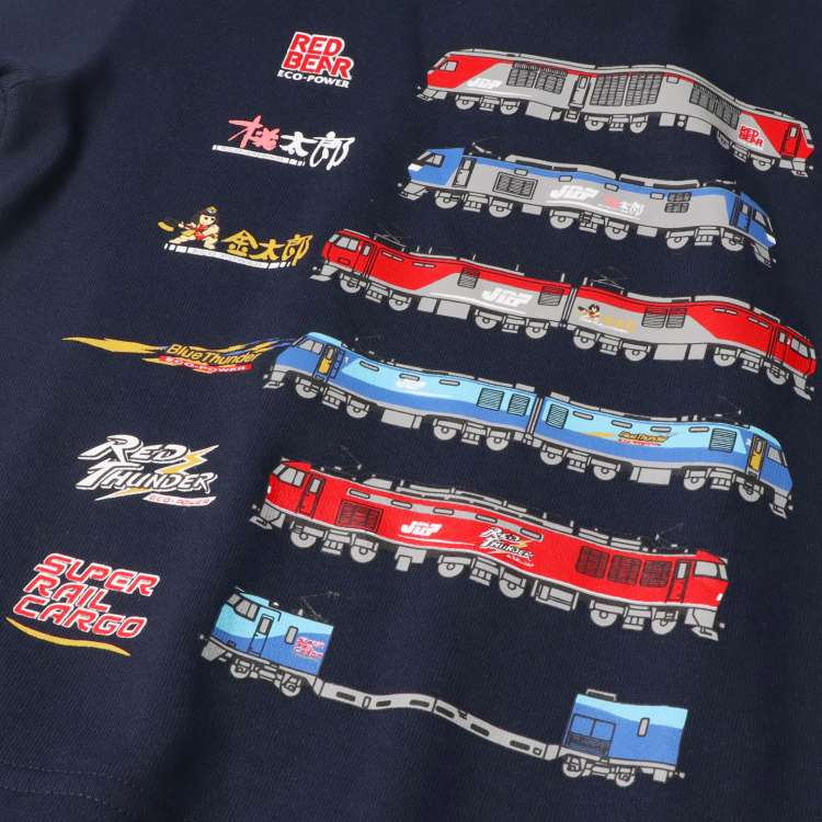 JR freight trains all together fleece sweatshirt