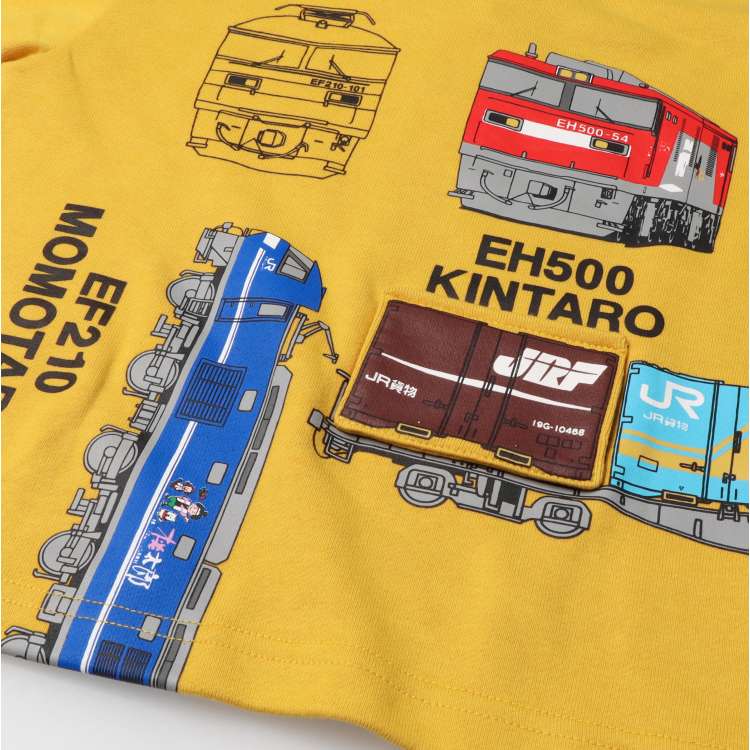 JR freight train flap mechanism fleece sweatshirt