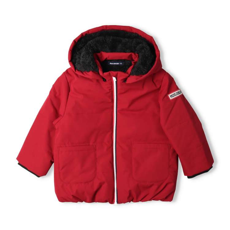 Windproof and water repellent hooded jacket