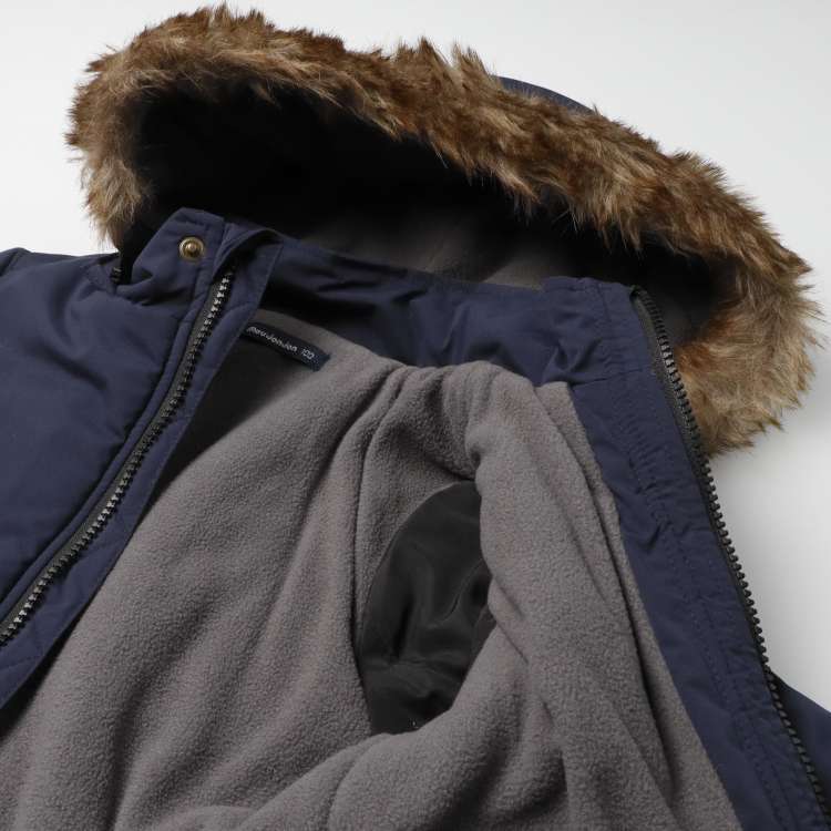 Mod-style padded jacket/coat