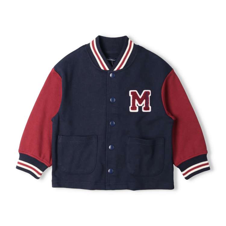 Logo Sagara Embroidered Fleece Stadium Jacket