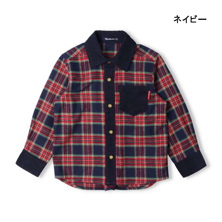 Tartan check flannel shirt