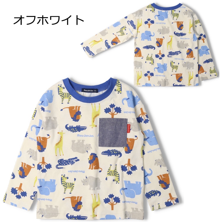 *プリント長袖Tシャツ・ロンT