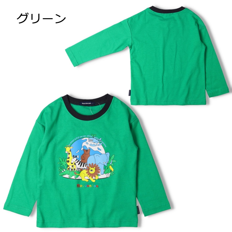 *プリント長袖Tシャツ・ロンT