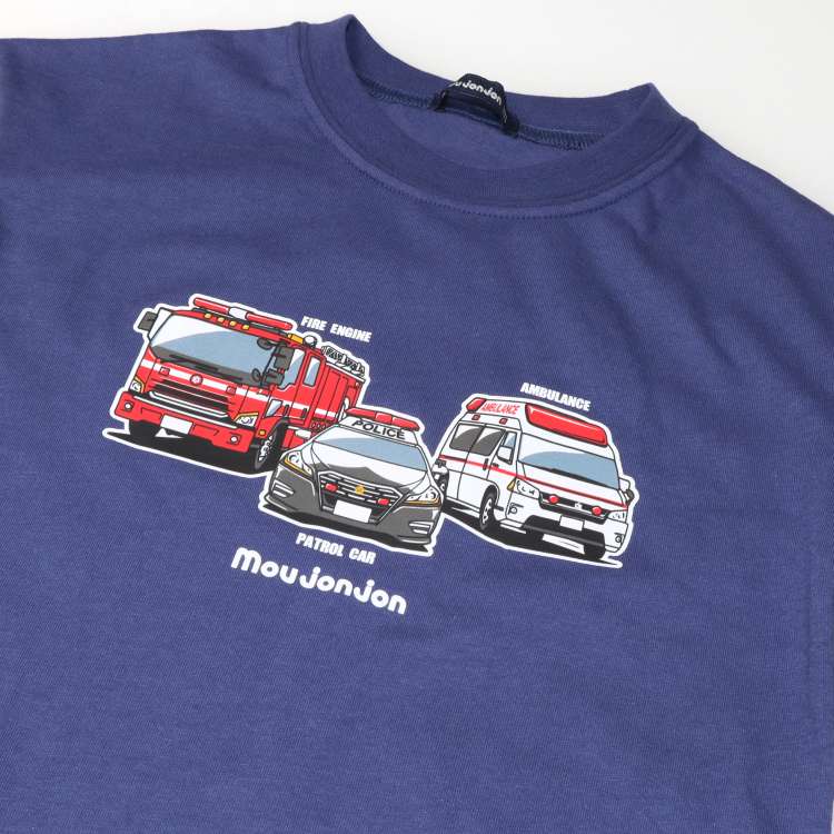 Working Car Sleeve Switching Long Sleeve T-Shirt