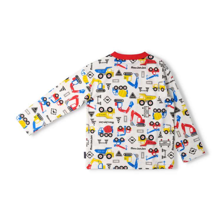 Working Cars All-Over Print Long Sleeve T-Shirt