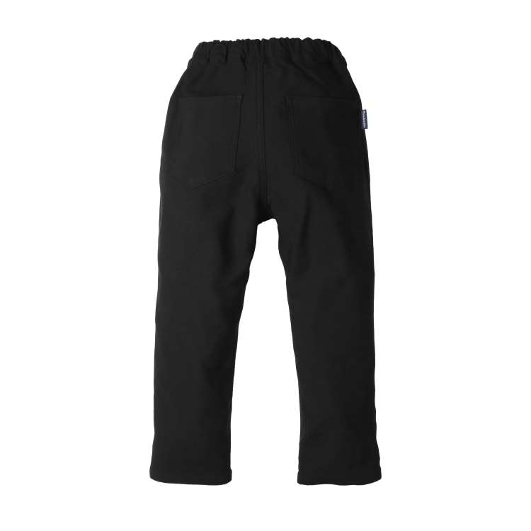 Stretchable twill straight pants