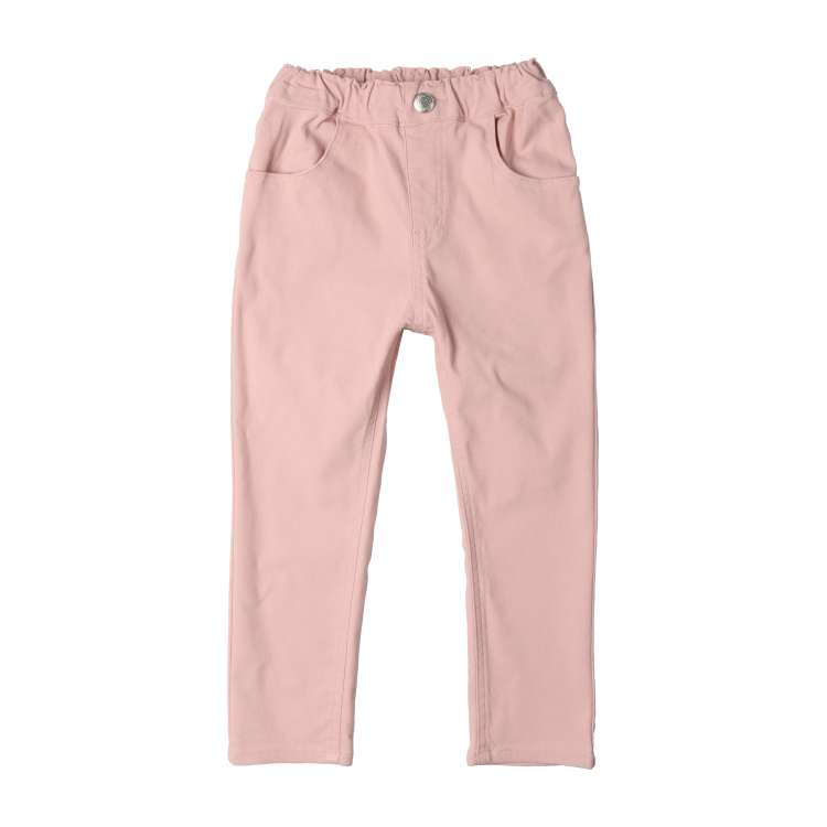 Stretch twill skinny pants