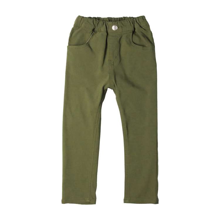 Stretch twill skinny pants