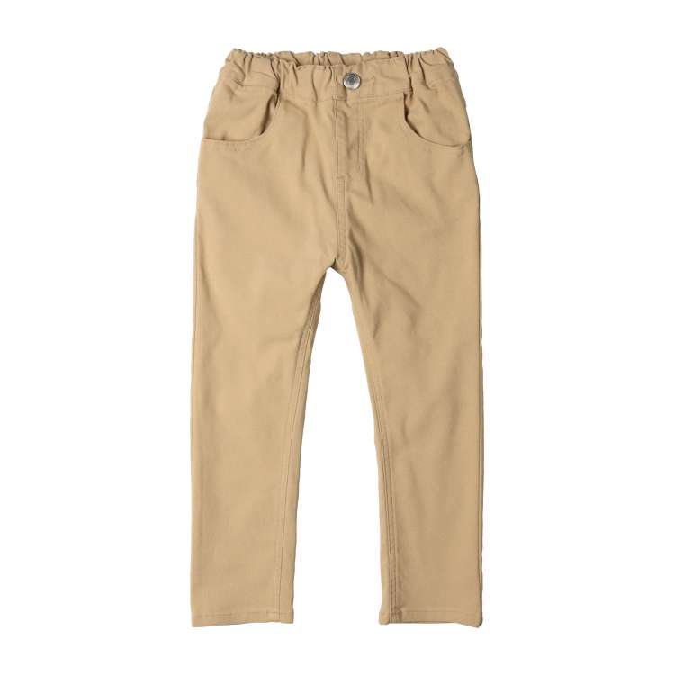 Stretch twill skinny pants