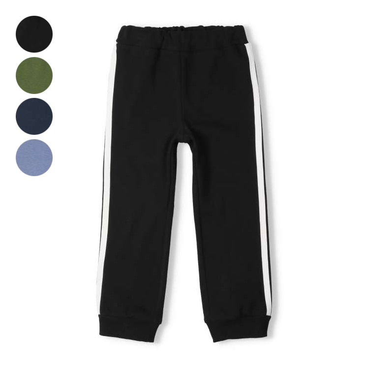 Lined ripple milling jogger pants (blue, 130cm)