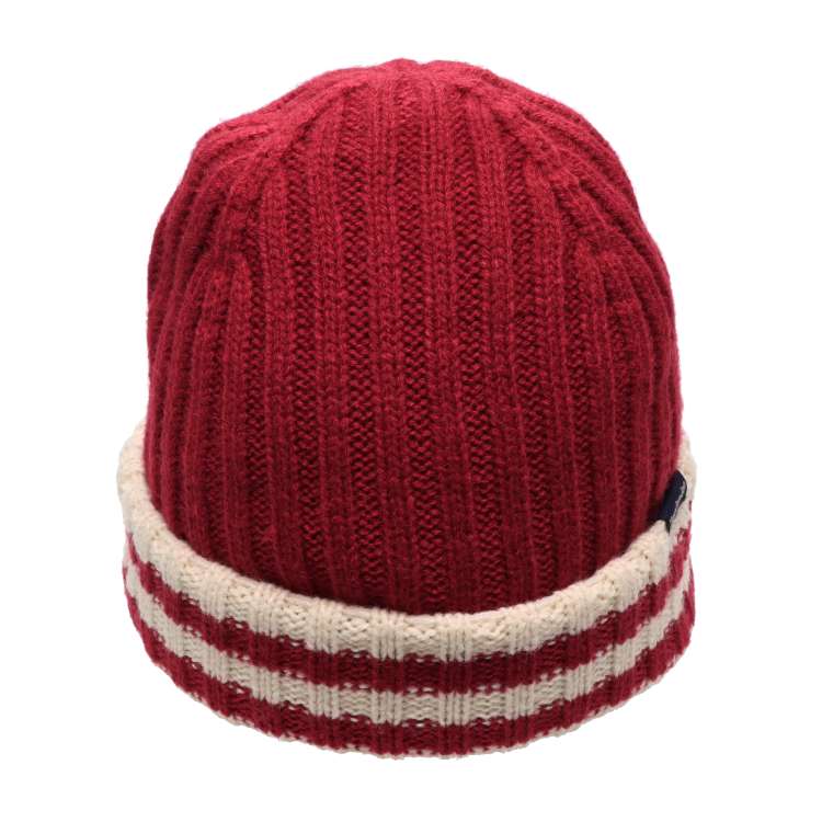 Line Rib Knit Cap