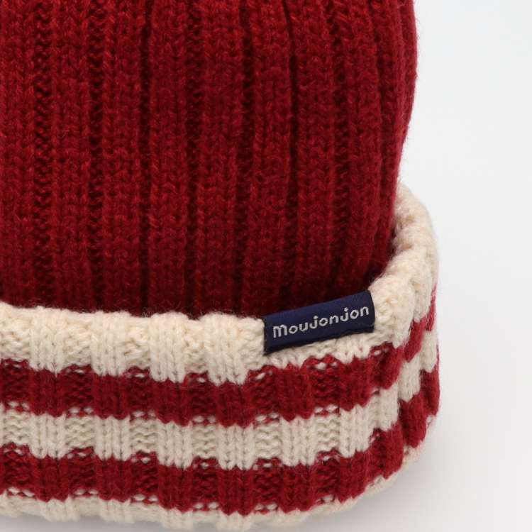 Line Rib Knit Cap