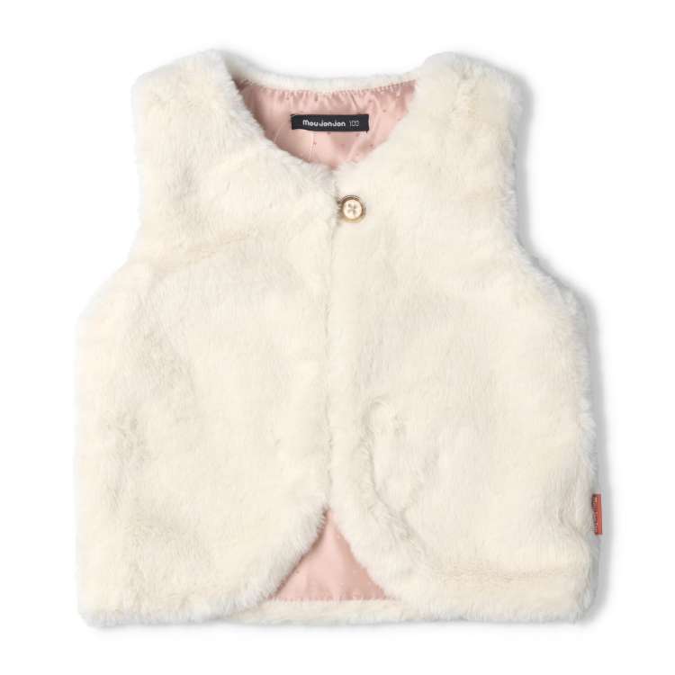 faux fur vest