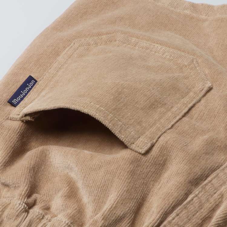 Stretch corduroy 3/4 length shorts