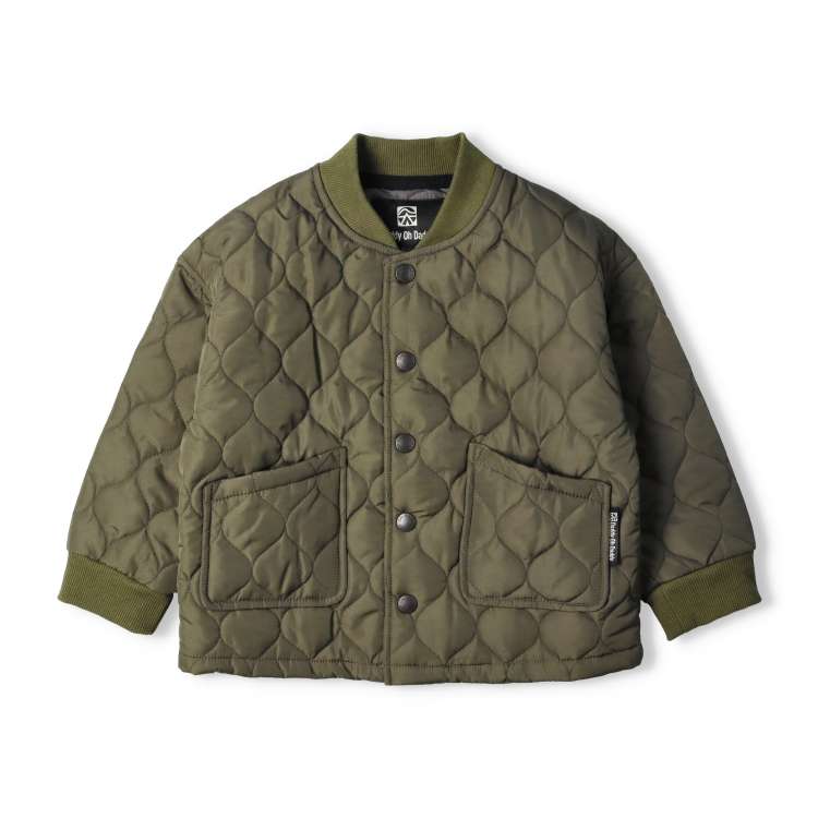 Quilted padded jacket