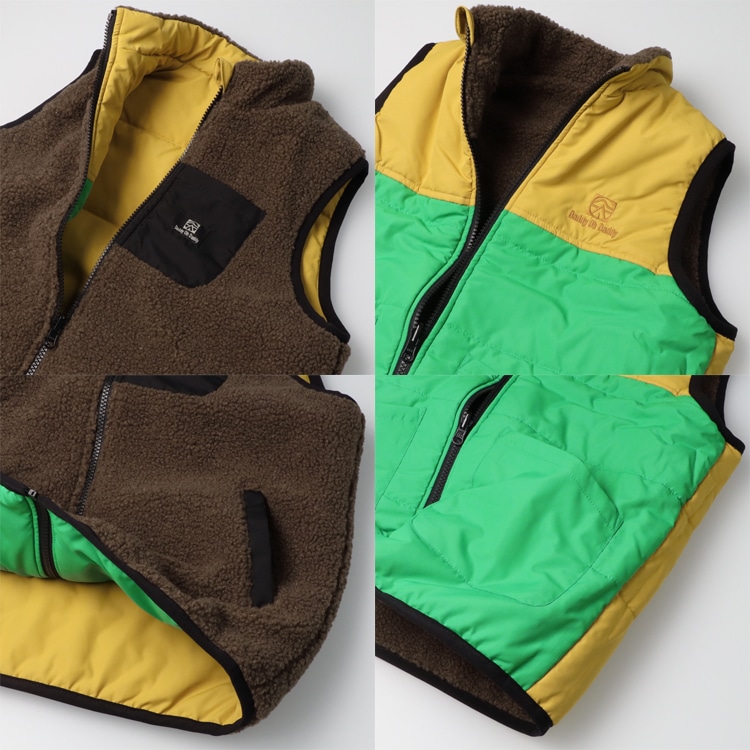 Boa reversible vest (140-160cm)