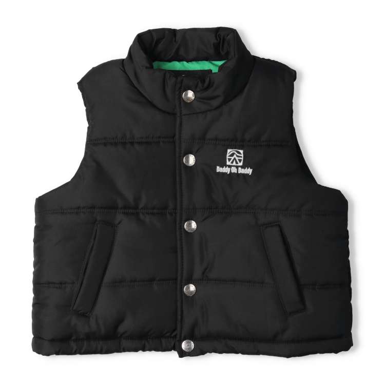 Plain taffeta padded vest