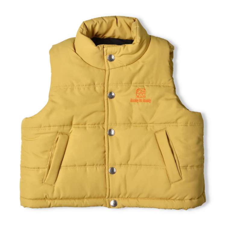 Plain taffeta padded vest