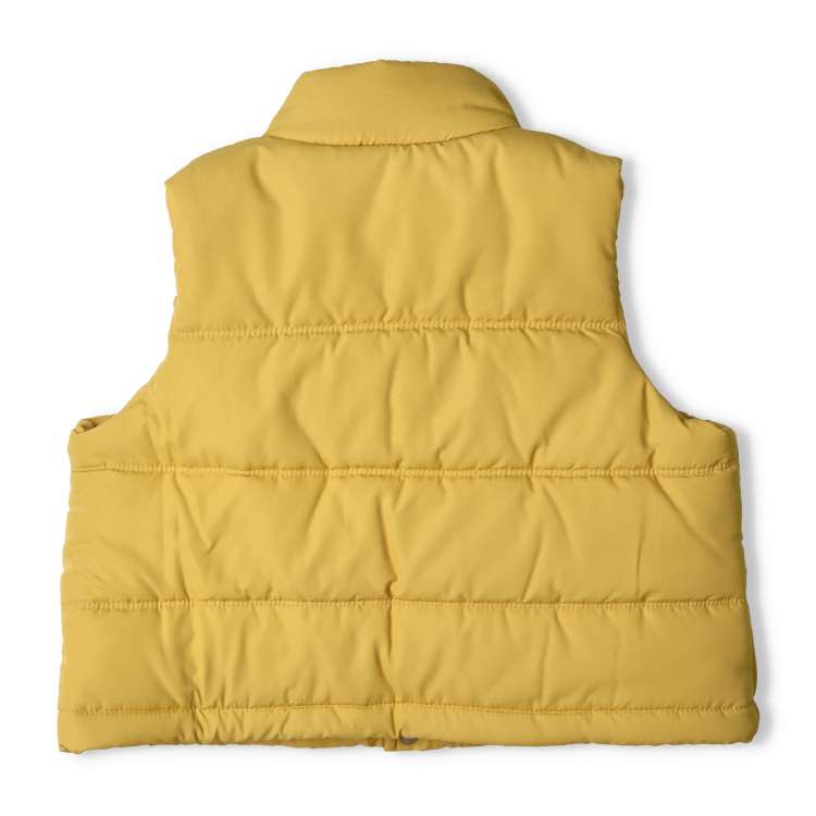 Plain taffeta padded vest