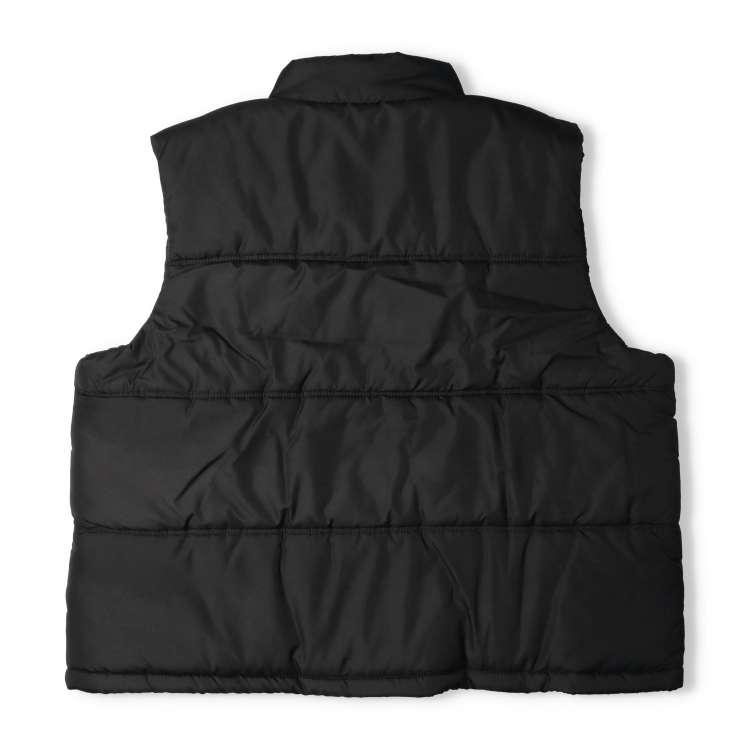 Plain taffeta padded vest (140-160cm)