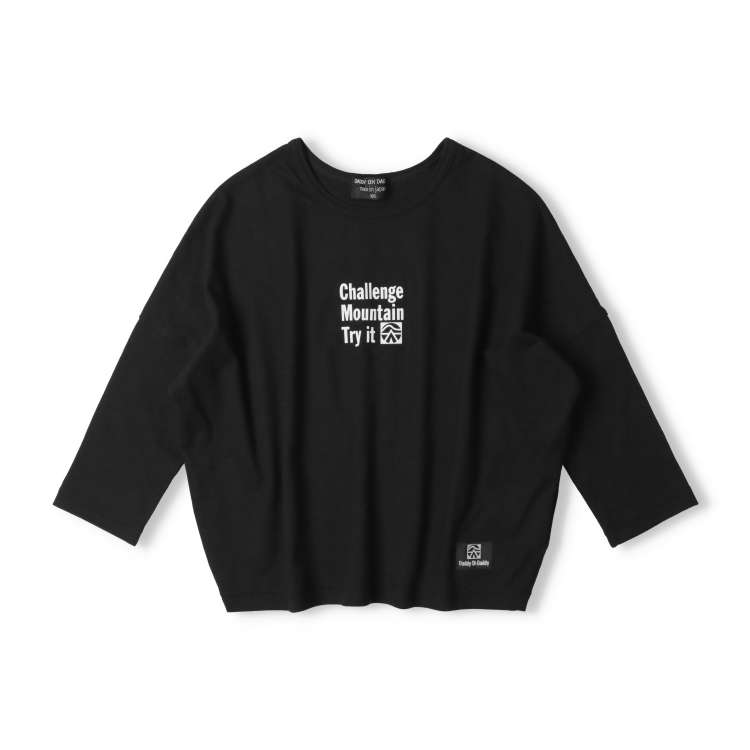 バックプリントワイド長袖Tシャツ・ロンT