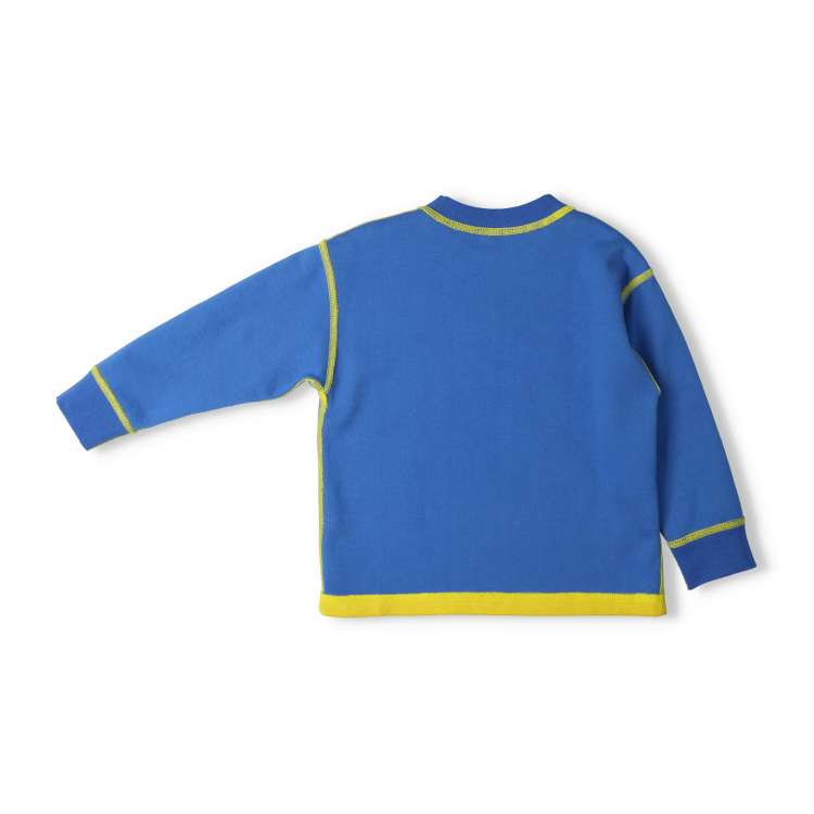 Reversible bonded long sleeve T-shirt