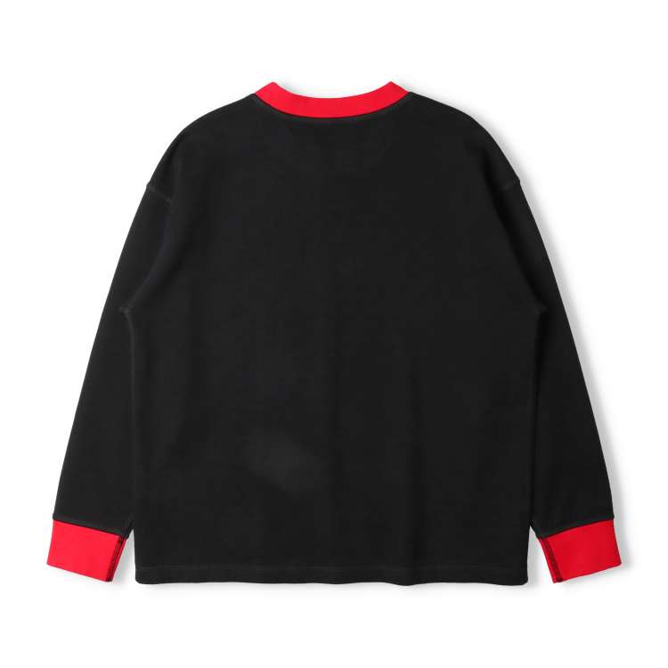 Reversible bonded long sleeve T-shirt (140-160cm)