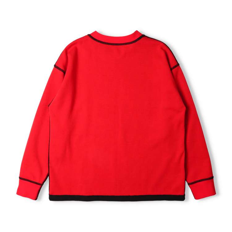 Reversible bonded long sleeve T-shirt (140-160cm)