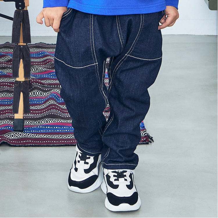 Cargo, Sarouel, Straight Denim Pants