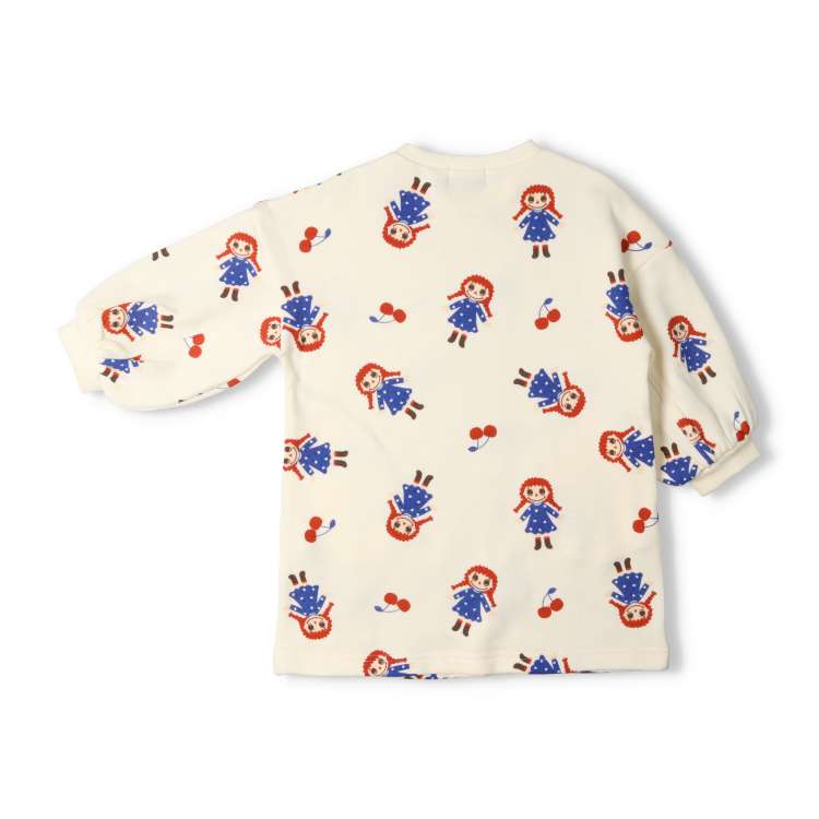 Daddico print fleece dress