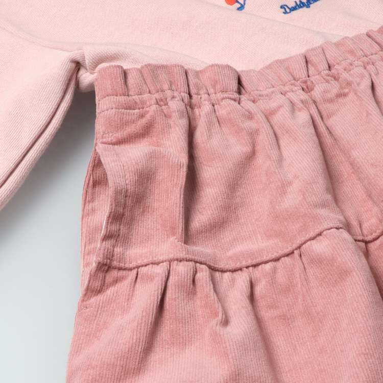 Daddyco Corduroy Fleece Dress