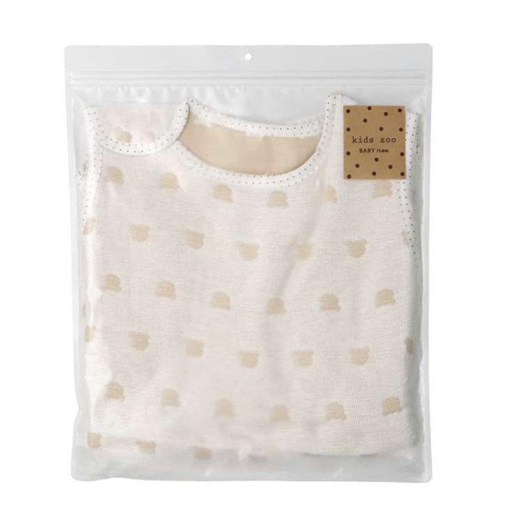 All-over pattern soft gauze sleeper