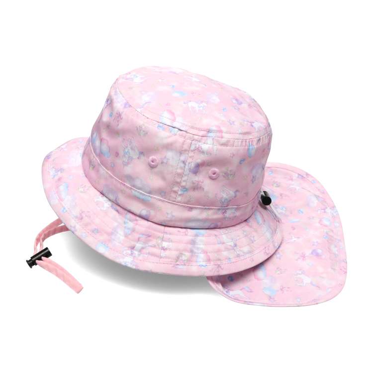 Dinosaur/unicorn pattern water-repellent hat with sunshade