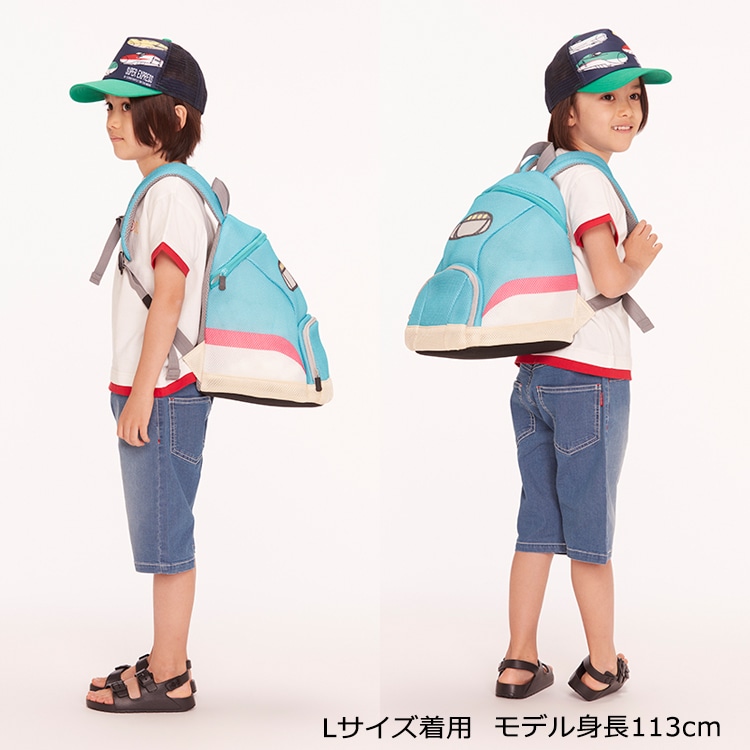 JR Shinkansen train air mesh backpack