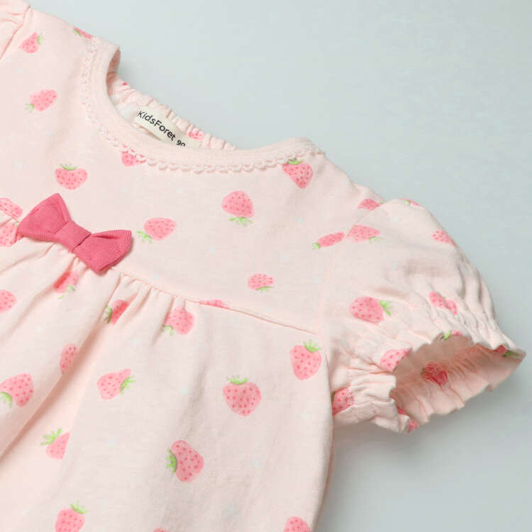 草莓圖案短袖睡衣